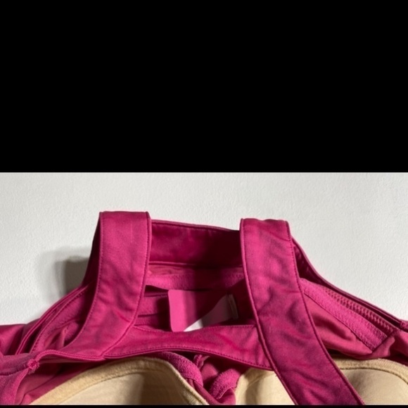 Athleta 819364 Racer Back Dress pink built in bra - Picture 6 of 9